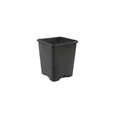 Plastic flowerpot, square 7x7x8 cm - 0.35 l